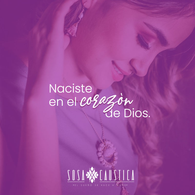 Naciste en el corazón de Dios